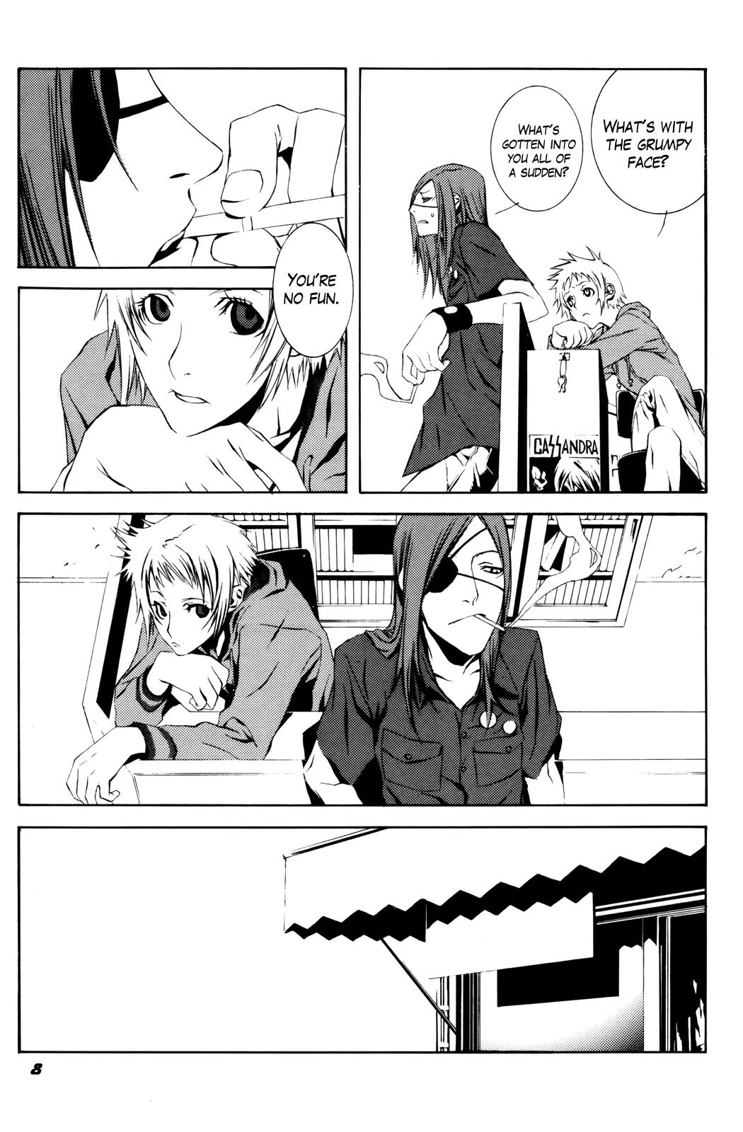 Dogs: Bullets & Carnage Chapter 94.5 page 9 - Badou's Sidestory: The white stick and the gumball
