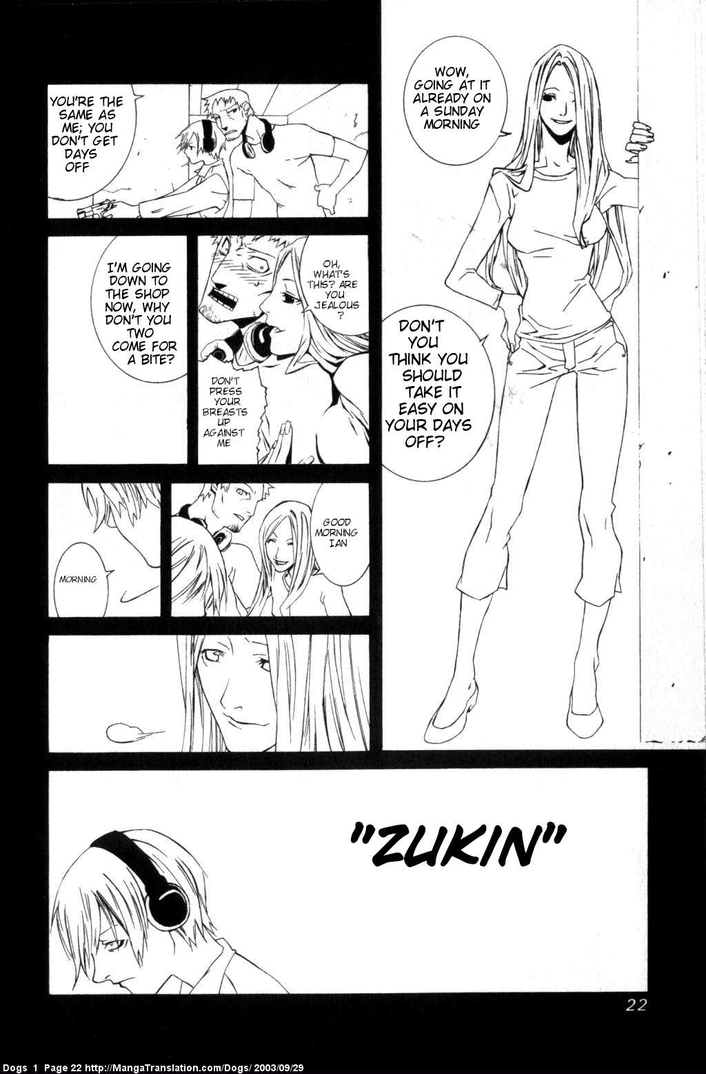 Dogs: Stray Dogs Howling in the Dark Chapter 1.2 page 23 - Chapter 1 v2 : Weepy Old Killer