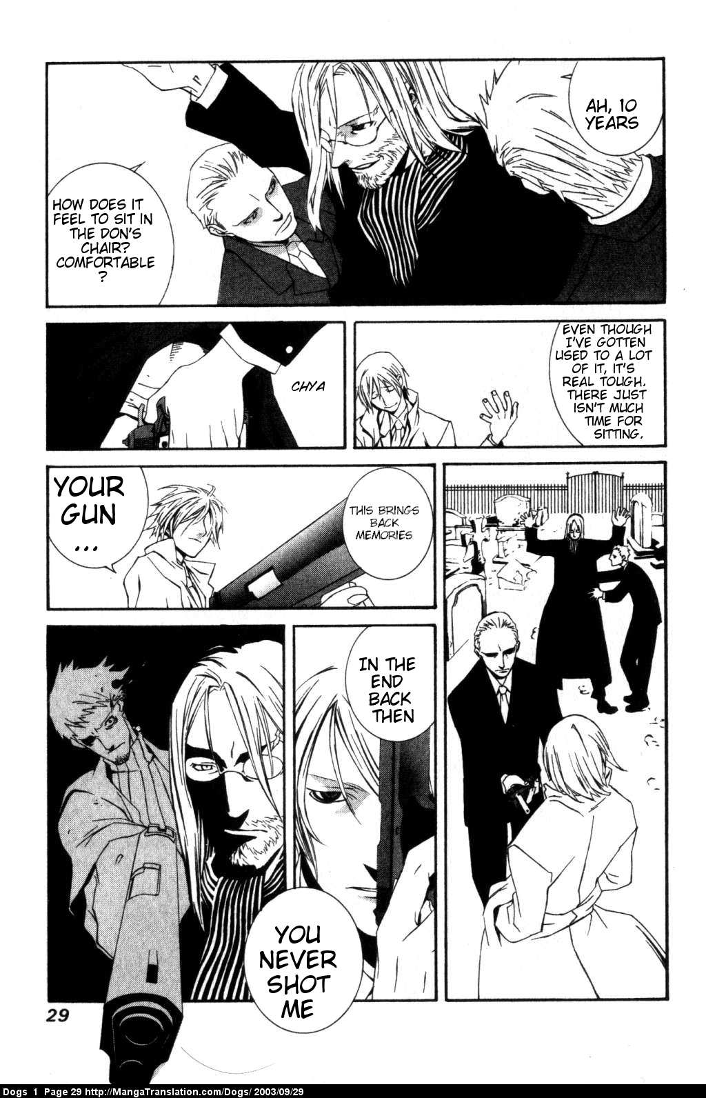 Dogs: Stray Dogs Howling in the Dark Chapter 1.2 page 30 - Chapter 1 v2 : Weepy Old Killer