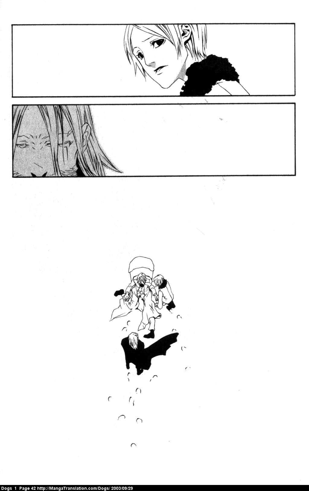 Dogs: Stray Dogs Howling in the Dark Chapter 1.2 page 43 - Chapter 1 v2 : Weepy Old Killer