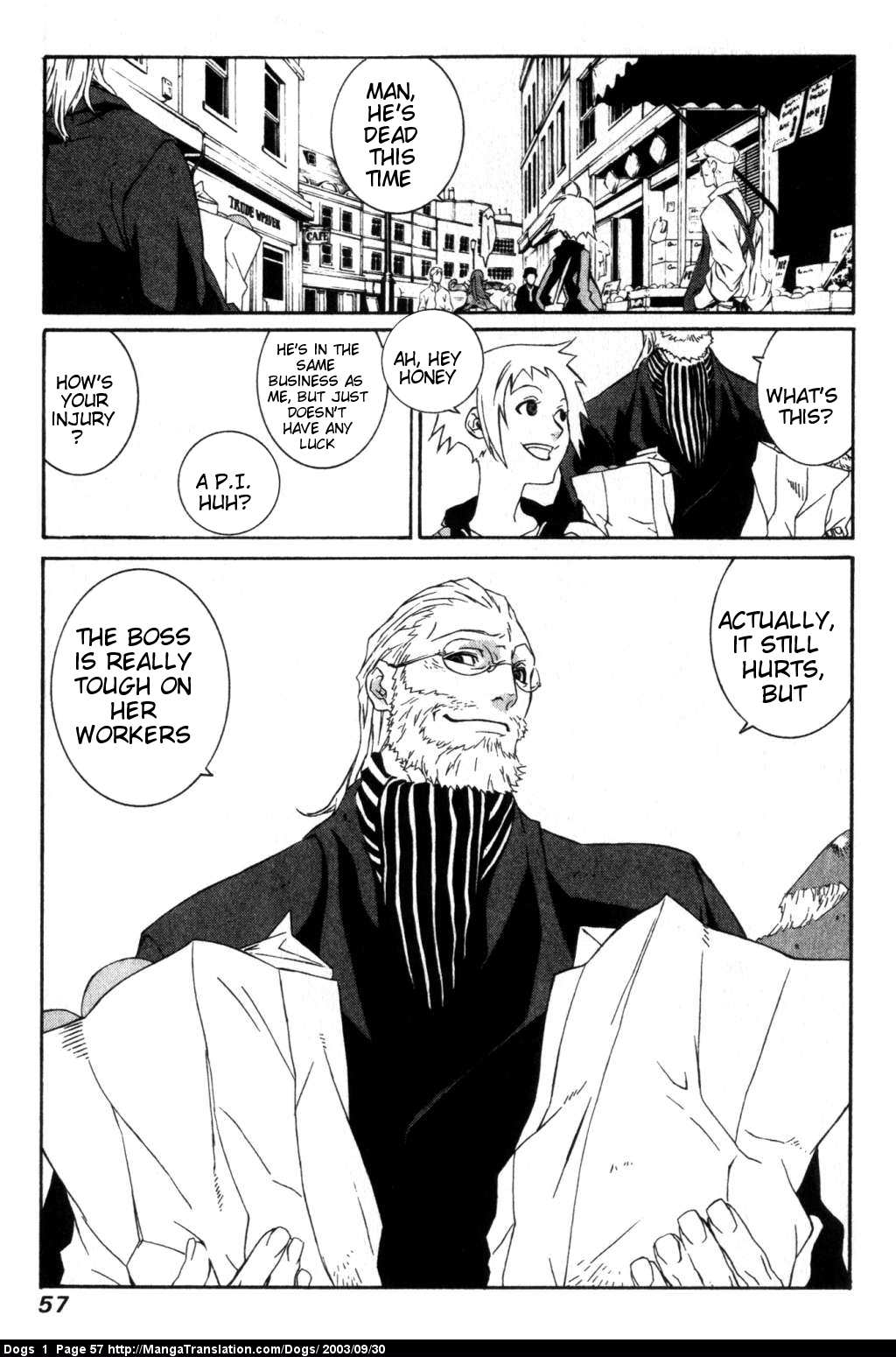 Dogs: Stray Dogs Howling in the Dark Chapter 2.2 page 11 - Chapter 2 v2 : Gun Smoker