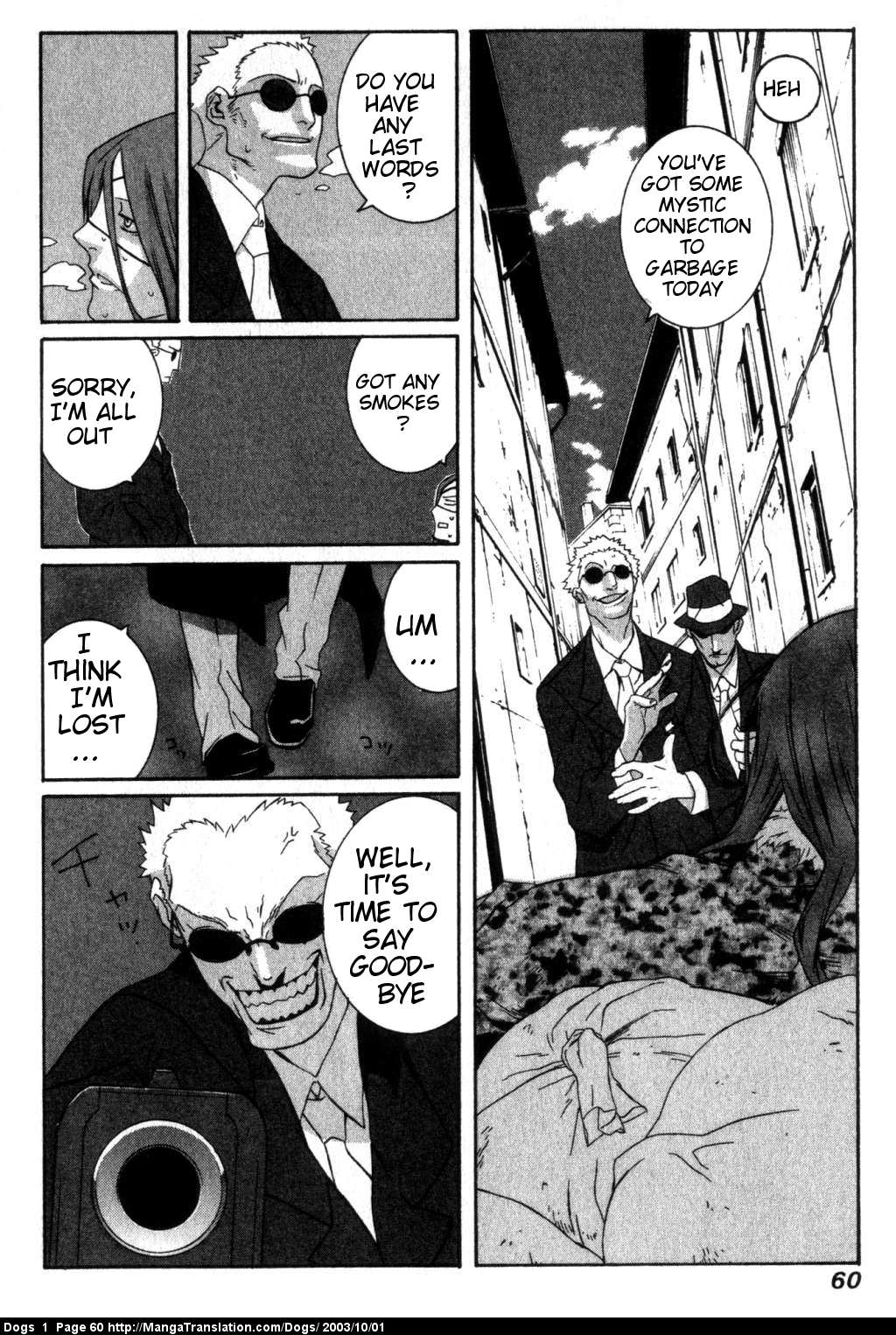 Dogs: Stray Dogs Howling in the Dark Chapter 2.2 page 14 - Chapter 2 v2 : Gun Smoker