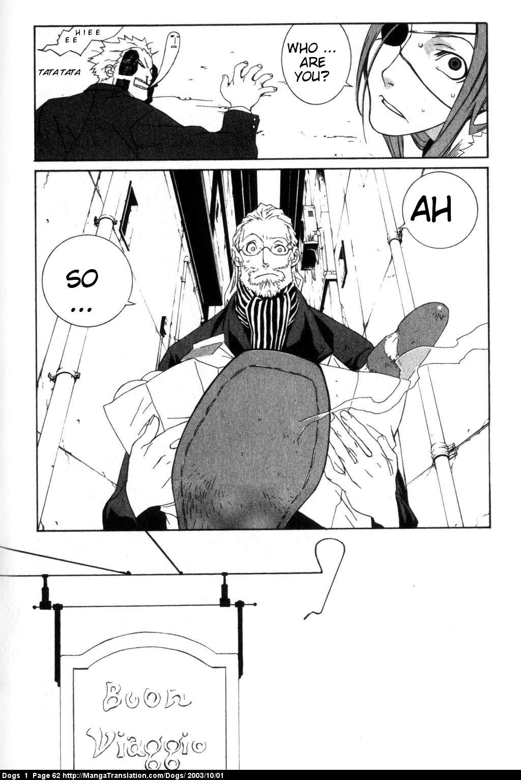 Dogs: Stray Dogs Howling in the Dark Chapter 2.2 page 16 - Chapter 2 v2 : Gun Smoker