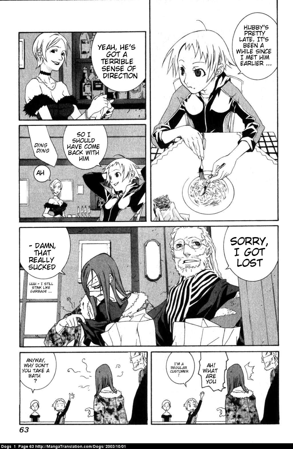 Dogs: Stray Dogs Howling in the Dark Chapter 2.2 page 17 - Chapter 2 v2 : Gun Smoker