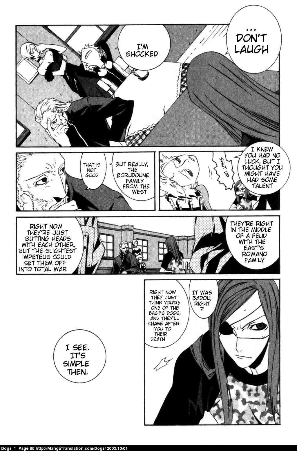 Dogs: Stray Dogs Howling in the Dark Chapter 2.2 page 19 - Chapter 2 v2 : Gun Smoker