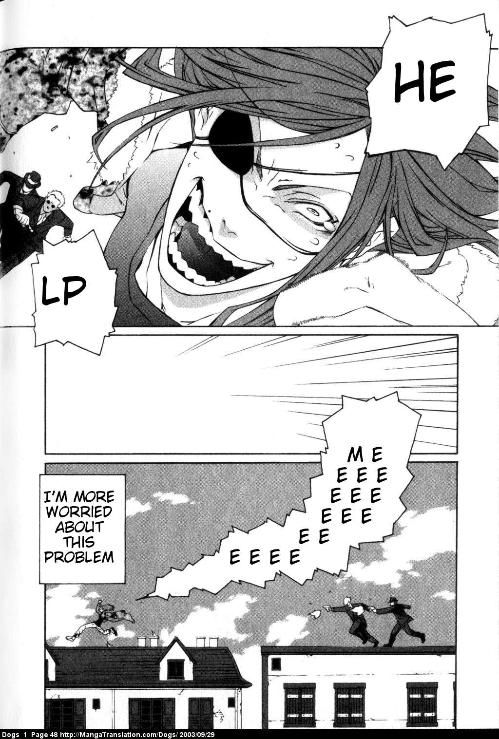 Dogs: Stray Dogs Howling in the Dark Chapter 2.2 page 2 - Chapter 2 v2 : Gun Smoker
