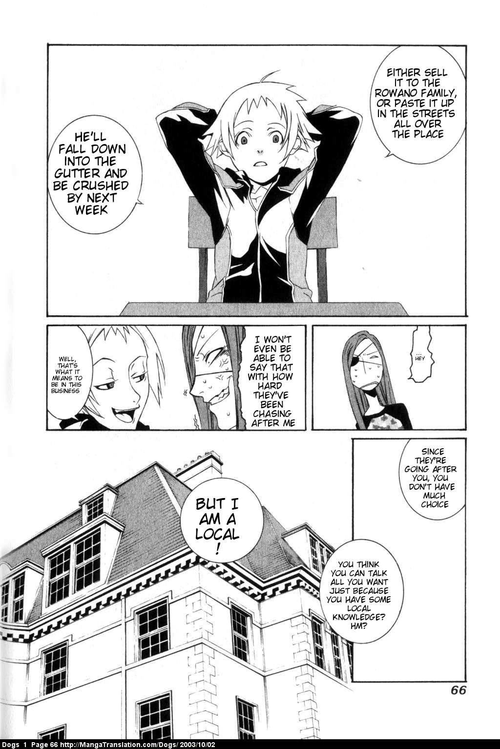 Dogs: Stray Dogs Howling in the Dark Chapter 2.2 page 20 - Chapter 2 v2 : Gun Smoker