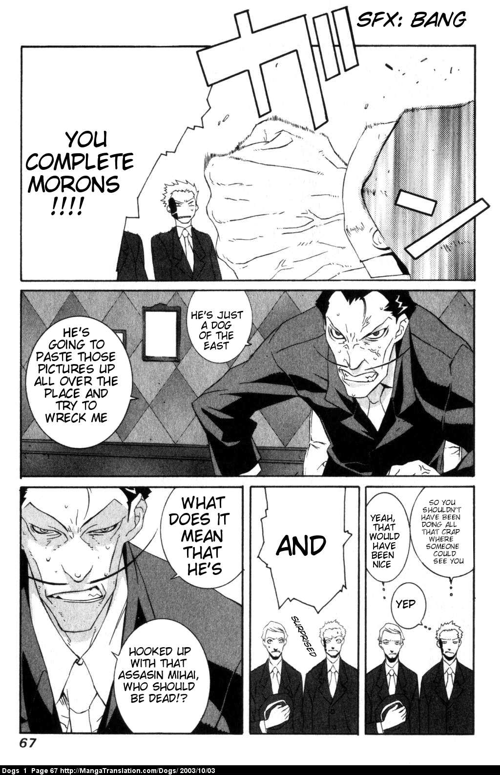 Dogs: Stray Dogs Howling in the Dark Chapter 2.2 page 21 - Chapter 2 v2 : Gun Smoker