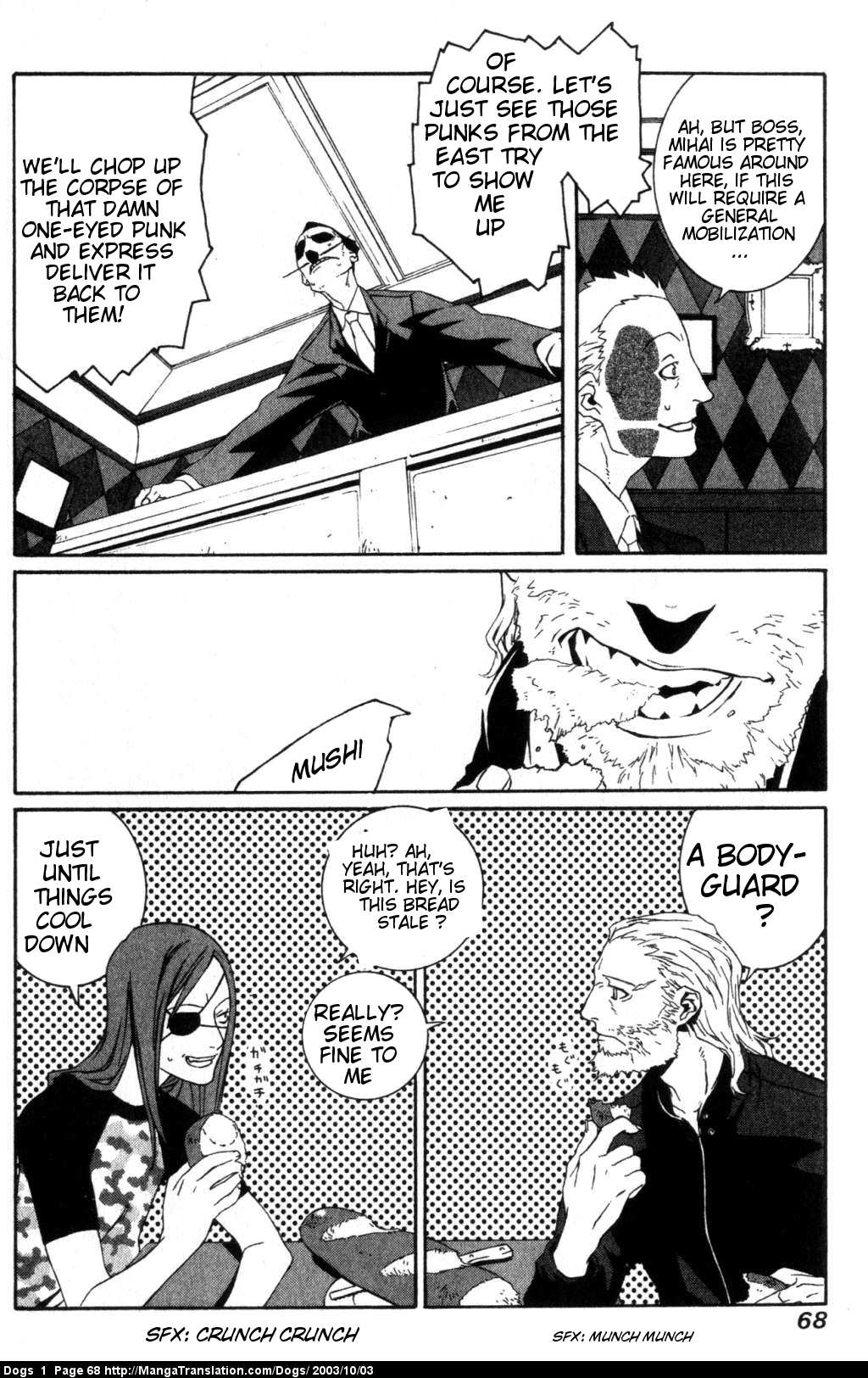 Dogs: Stray Dogs Howling in the Dark Chapter 2.2 page 22 - Chapter 2 v2 : Gun Smoker