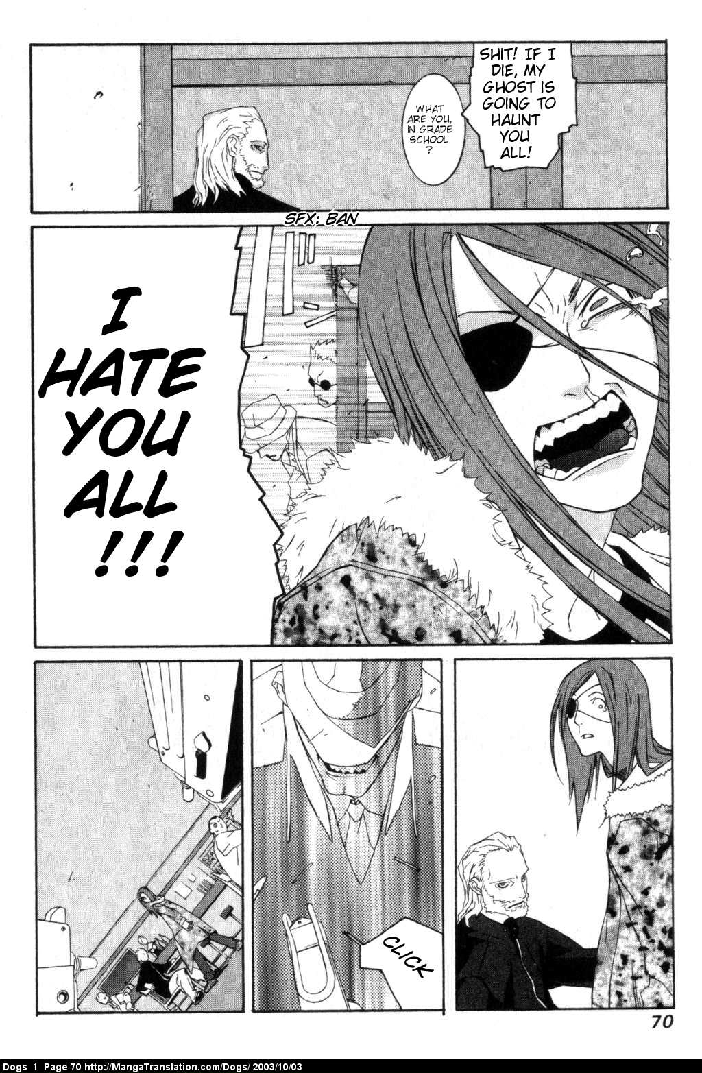 Dogs: Stray Dogs Howling in the Dark Chapter 2.2 page 24 - Chapter 2 v2 : Gun Smoker