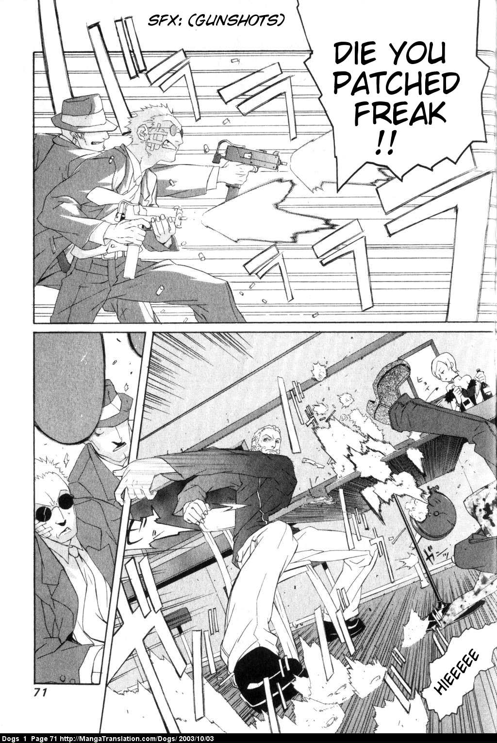 Dogs: Stray Dogs Howling in the Dark Chapter 2.2 page 25 - Chapter 2 v2 : Gun Smoker