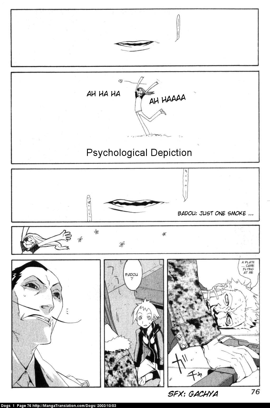 Dogs: Stray Dogs Howling in the Dark Chapter 2.2 page 30 - Chapter 2 v2 : Gun Smoker