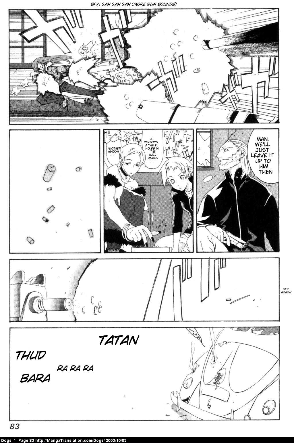 Dogs: Stray Dogs Howling in the Dark Chapter 2.2 page 37 - Chapter 2 v2 : Gun Smoker
