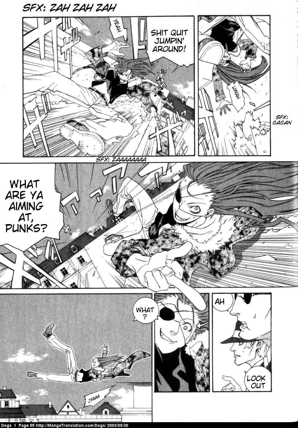Dogs: Stray Dogs Howling in the Dark Chapter 2.2 page 9 - Chapter 2 v2 : Gun Smoker