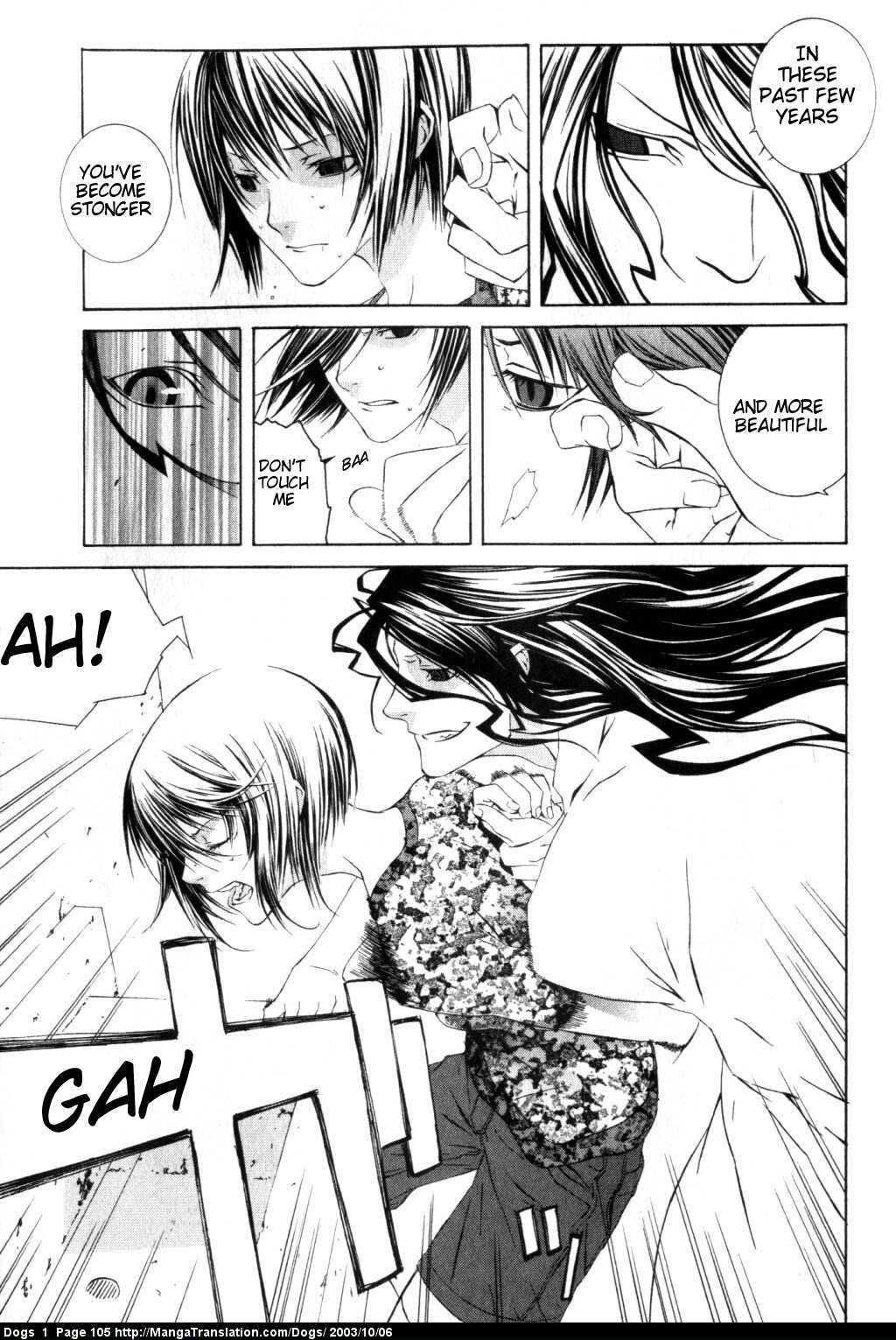 Dogs: Stray Dogs Howling in the Dark Chapter 3.2 page 19 - Chapter 3 v2 : Blade Maiden