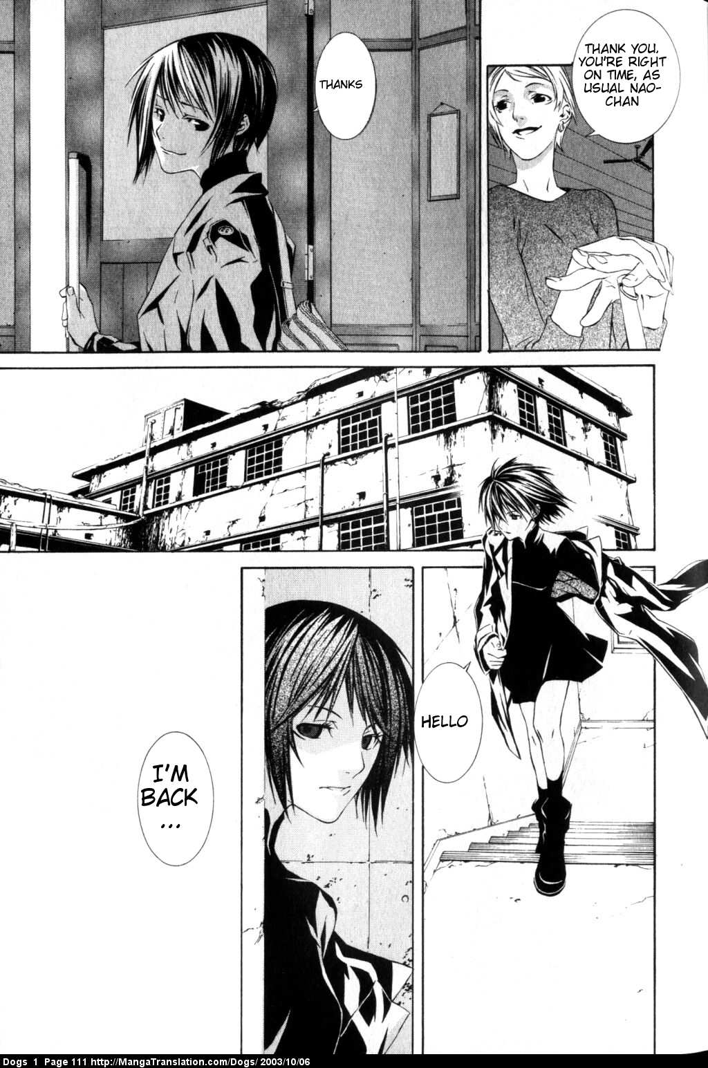 Dogs: Stray Dogs Howling in the Dark Chapter 3.2 page 25 - Chapter 3 v2 : Blade Maiden