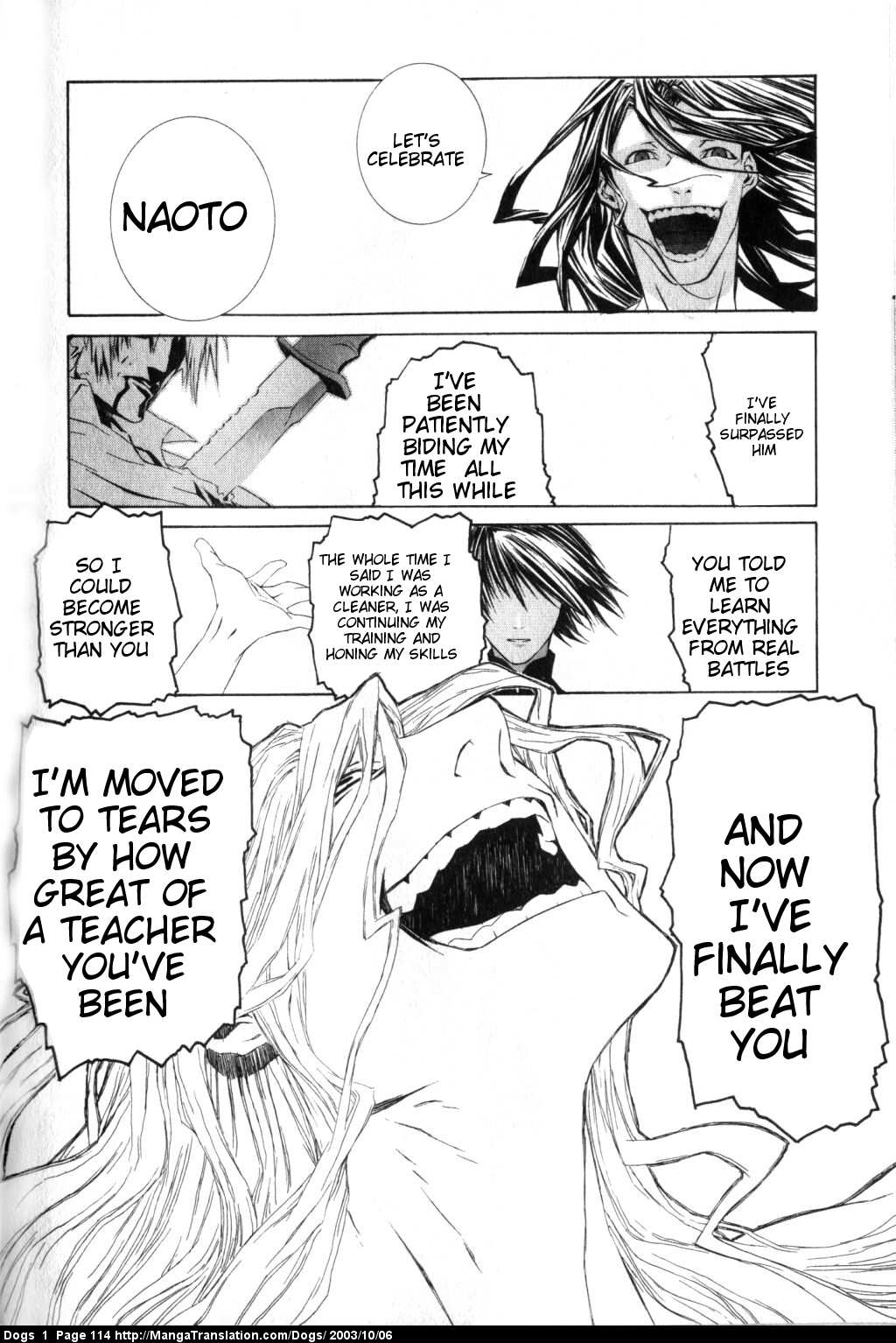 Dogs: Stray Dogs Howling in the Dark Chapter 3.2 page 28 - Chapter 3 v2 : Blade Maiden