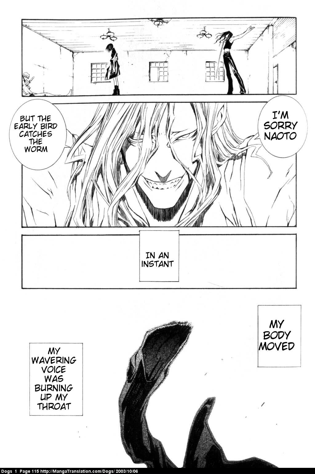 Dogs: Stray Dogs Howling in the Dark Chapter 3.2 page 29 - Chapter 3 v2 : Blade Maiden