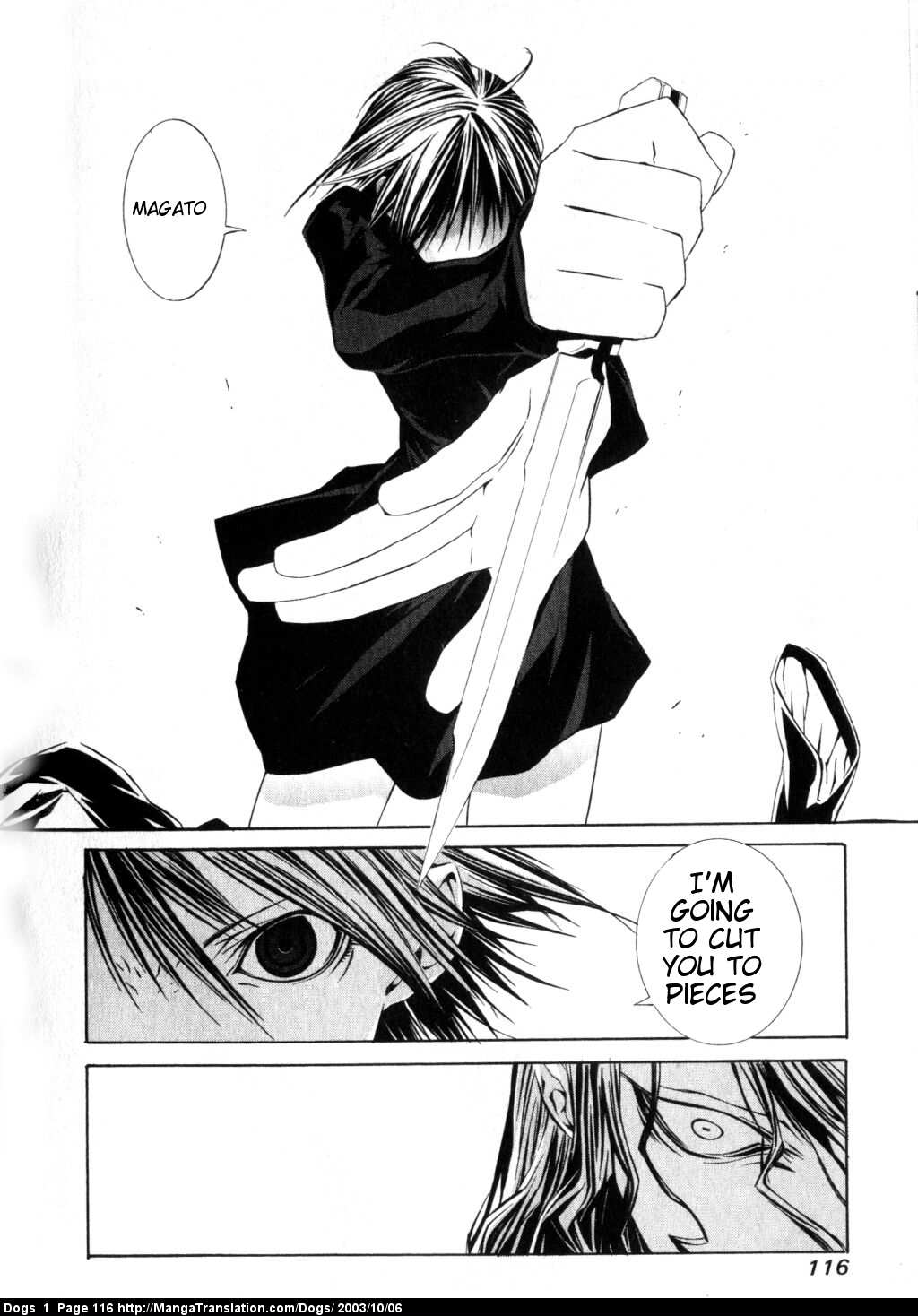 Dogs: Stray Dogs Howling in the Dark Chapter 3.2 page 30 - Chapter 3 v2 : Blade Maiden
