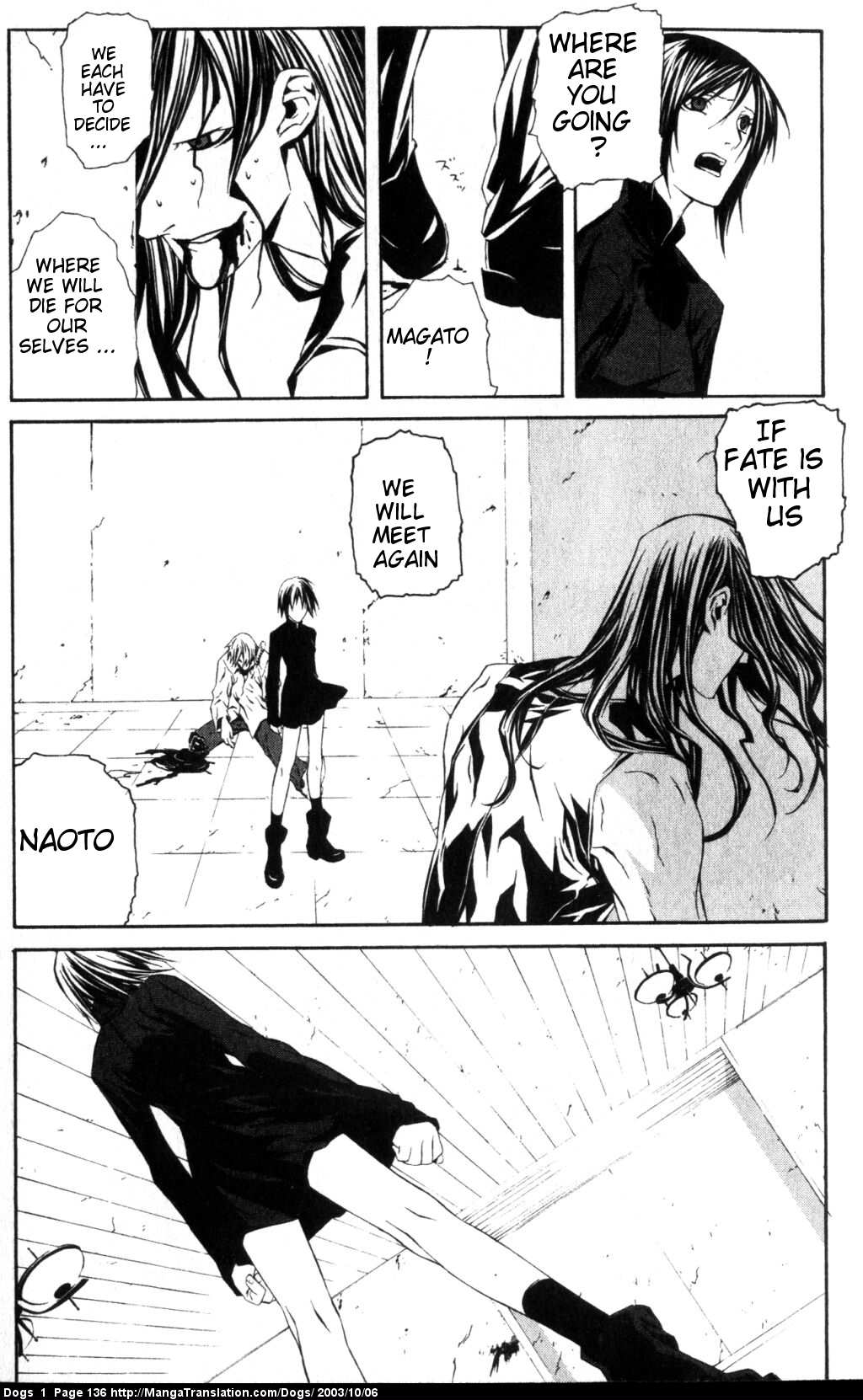 Dogs: Stray Dogs Howling in the Dark Chapter 4.2 page 19 - Chapter 4 v2 : Blade Maiden (Conclusion)
