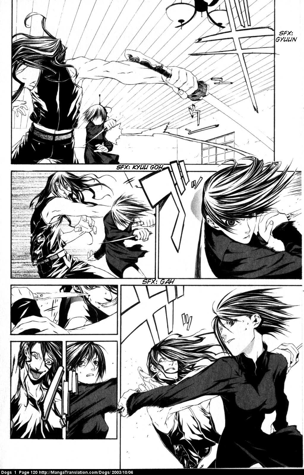 Dogs: Stray Dogs Howling in the Dark Chapter 4.2 page 4 - Chapter 4 v2 : Blade Maiden (Conclusion)
