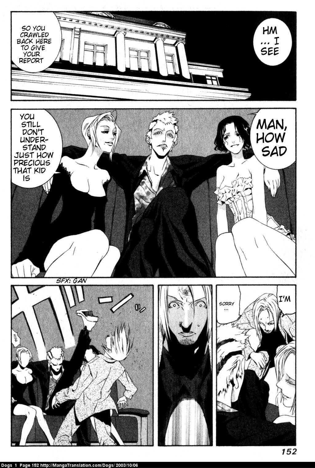 Dogs: Stray Dogs Howling in the Dark Chapter 5.2 page 12 - Chapter 5 v2 : Stray Dogs Howling in the Dark