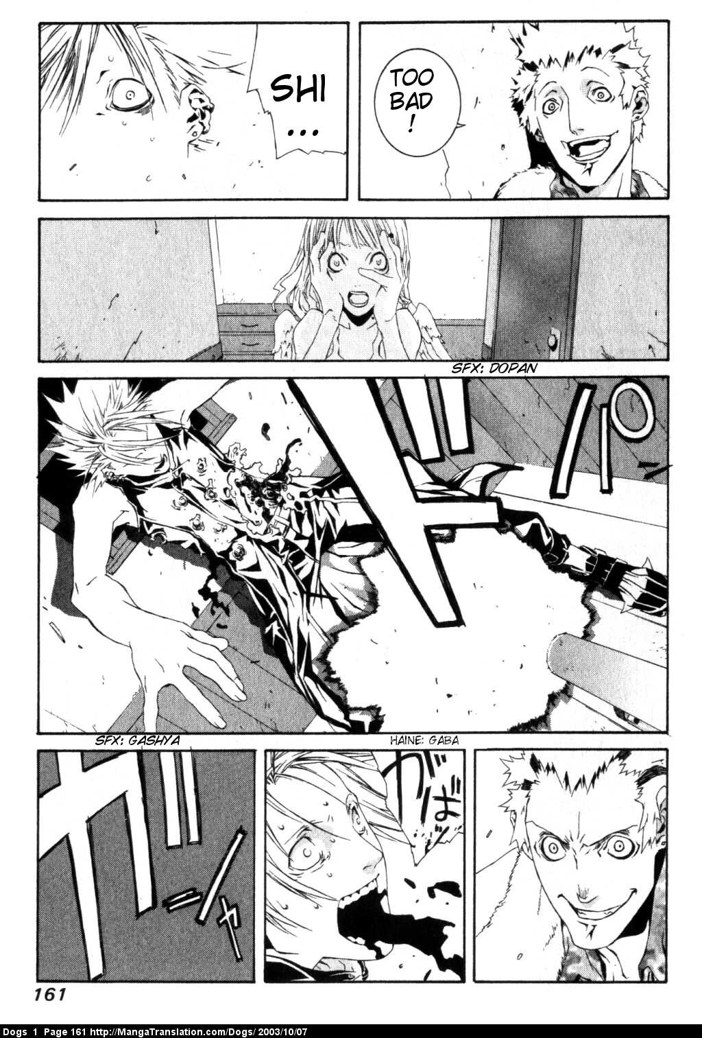 Dogs: Stray Dogs Howling in the Dark Chapter 5.2 page 21 - Chapter 5 v2 : Stray Dogs Howling in the Dark