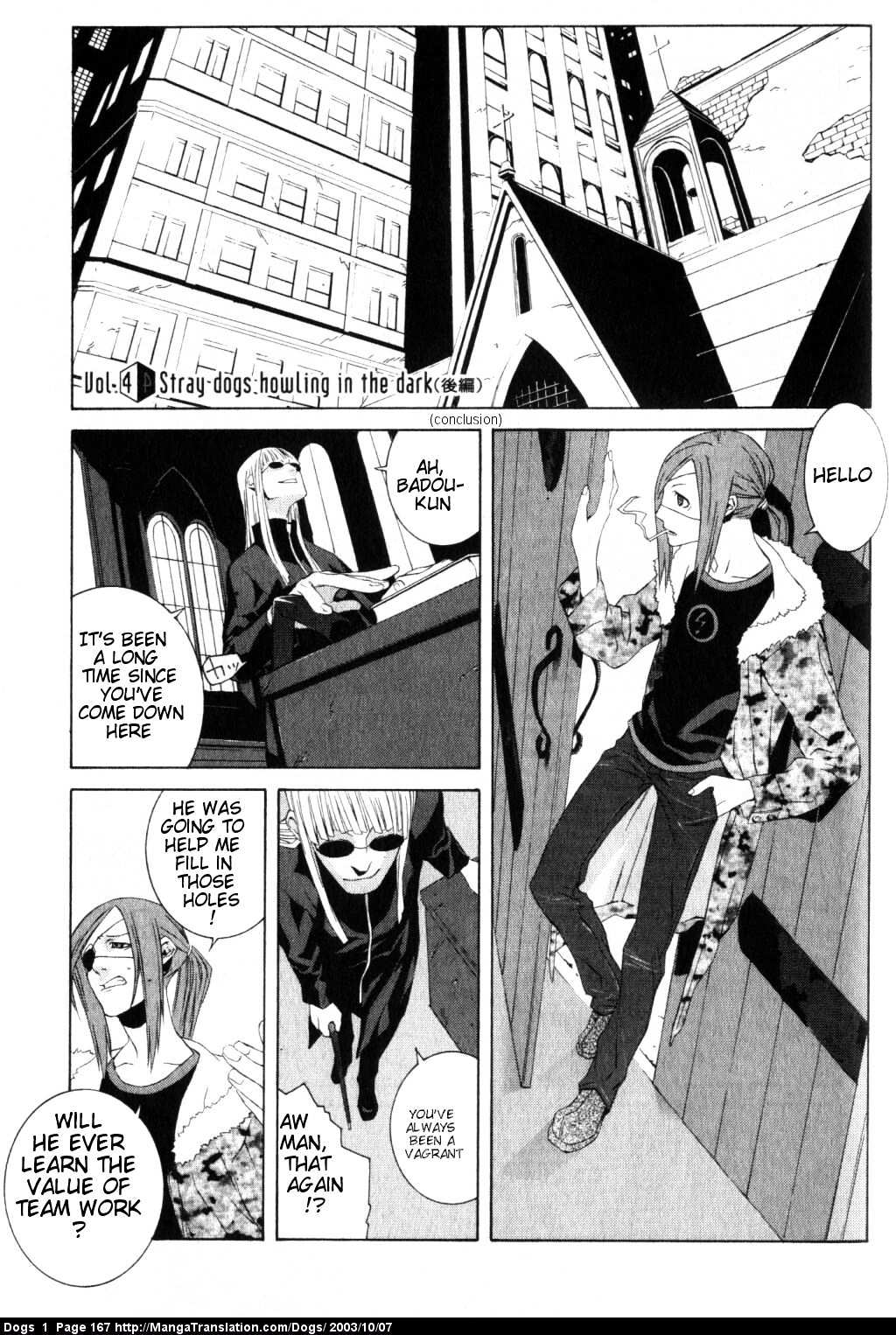 Dogs: Stray Dogs Howling in the Dark Chapter 6 page 1 - Chapter 6 : Stray Dogs Howling in the Dark (Conclusion)