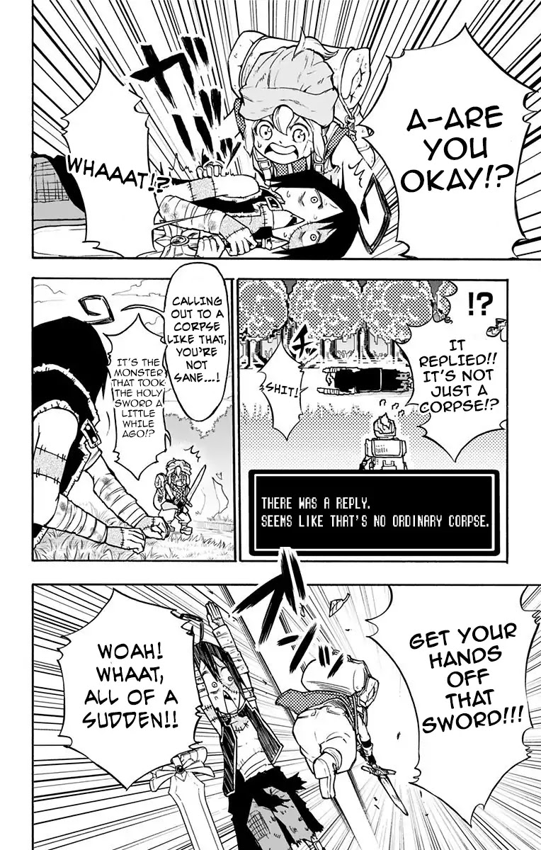 [Doing] Patch Quest Chapter 1 page 19 - Chapter 1: There Was A Reply. Seems Like That's No Ordinary Corpse.