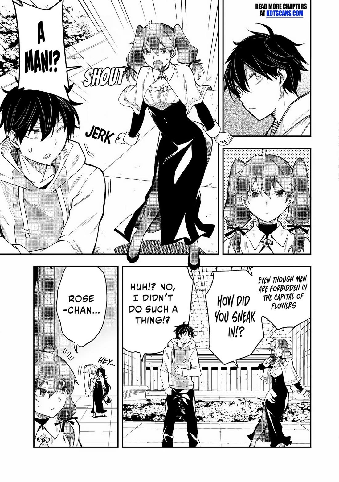 Doing Secret Things with the Holy Maidens Chapter 1 page 12 - Chapter 1