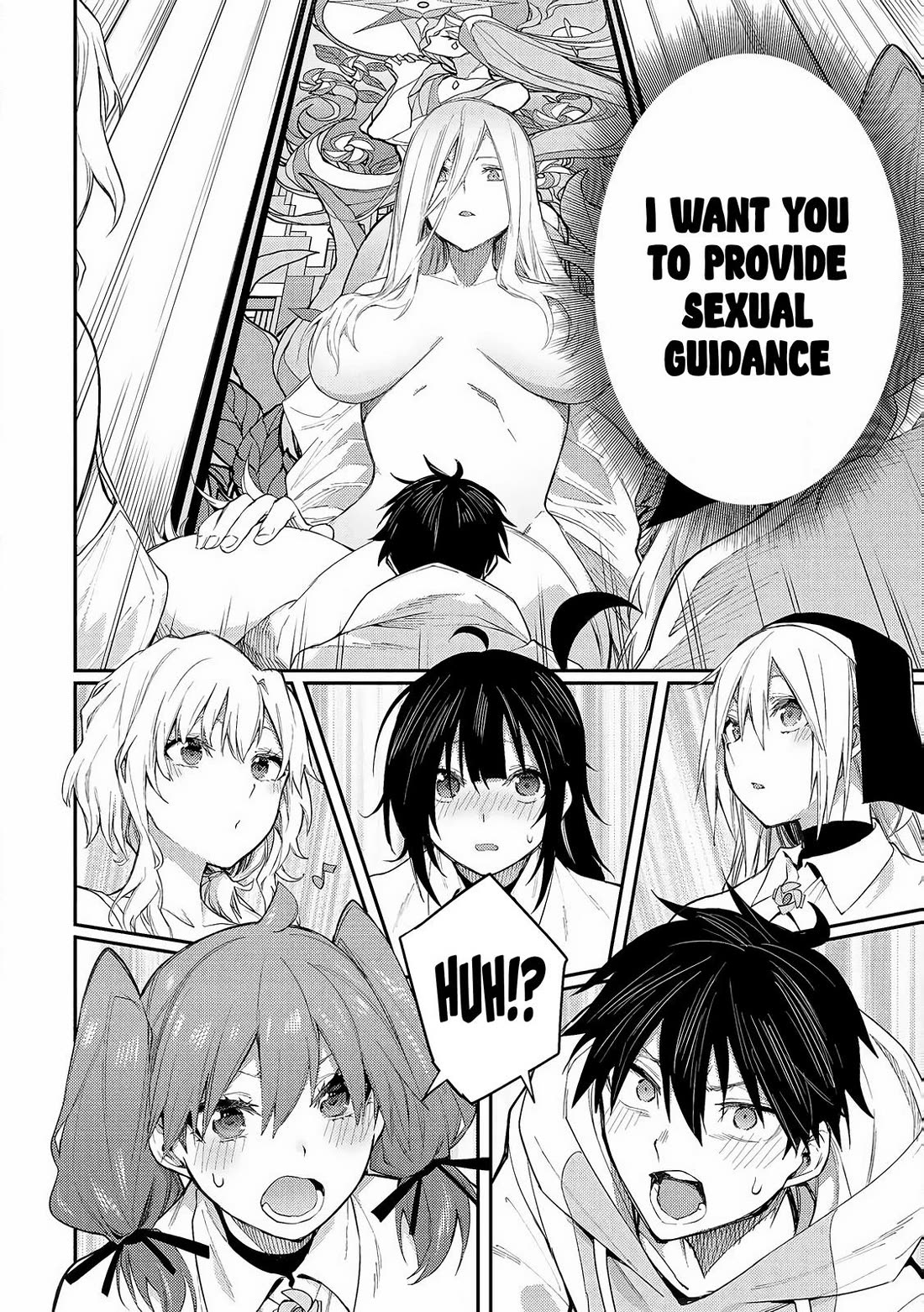 Doing Secret Things with the Holy Maidens Chapter 1 page 23 - Chapter 1