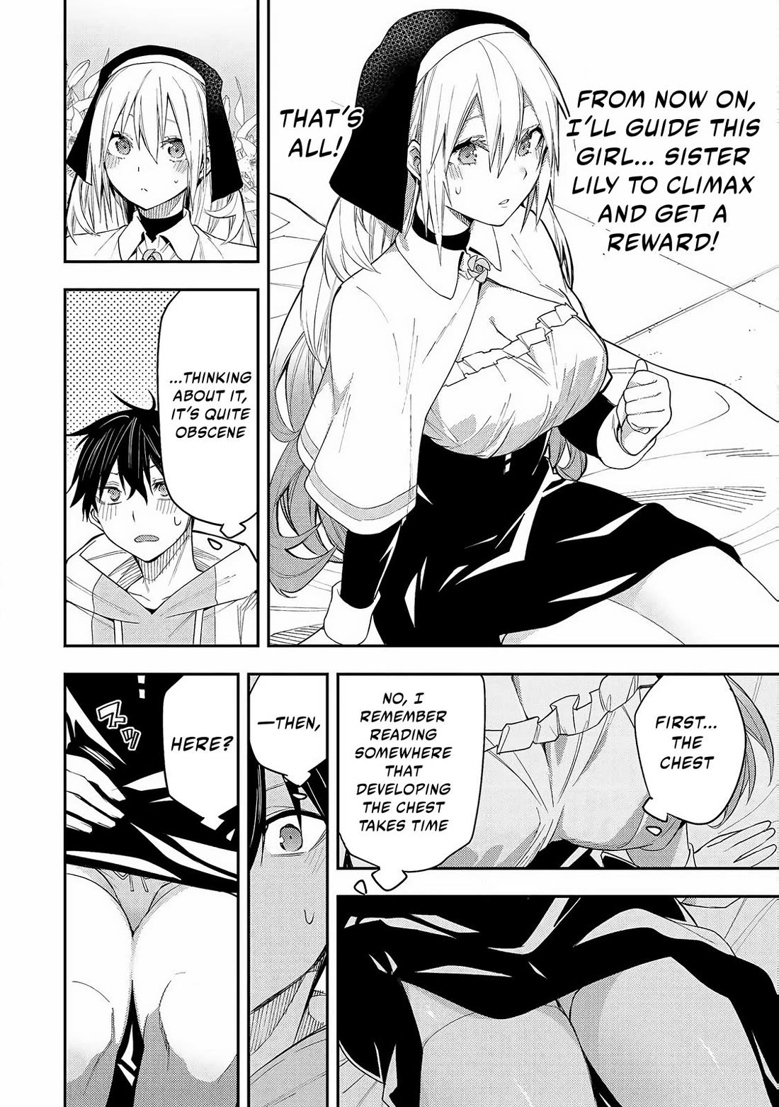Doing Secret Things with the Holy Maidens Chapter 1 page 35 - Chapter 1