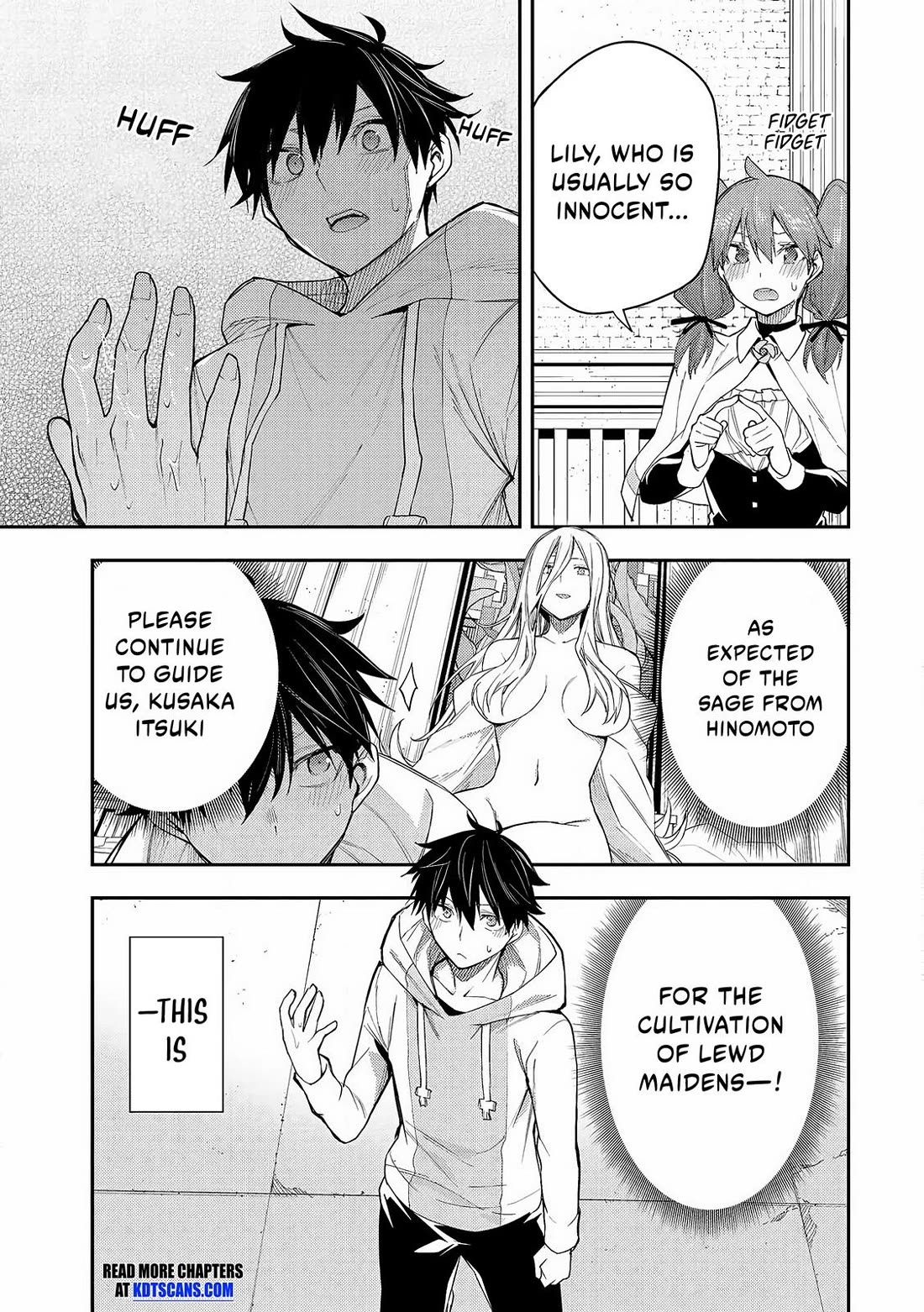 Doing Secret Things with the Holy Maidens Chapter 1 page 52 - Chapter 1