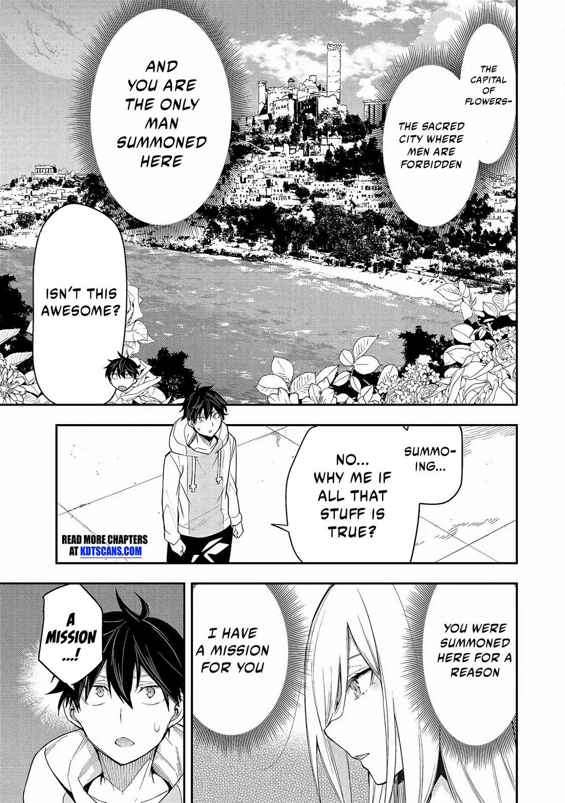 Doing Secret Things with the Holy Maidens Chapter 1 page 8 - Chapter 1