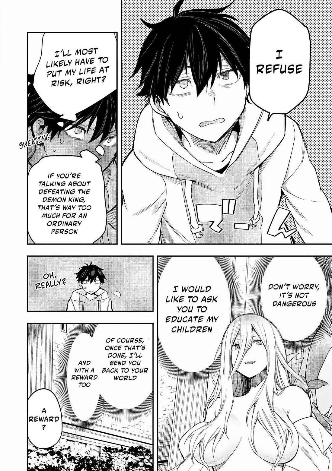 Doing Secret Things with the Holy Maidens Chapter 1 page 9 - Chapter 1