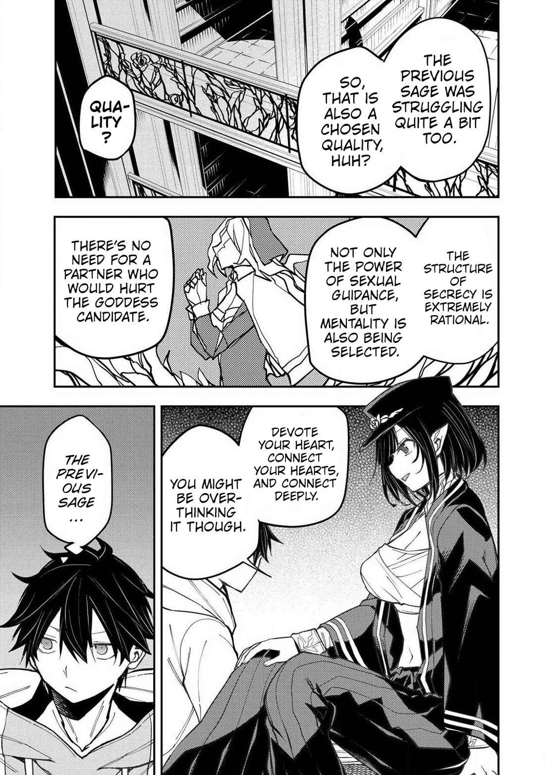 Doing Secret Things with the Holy Maidens Chapter 101 page 8 - Chapter 101