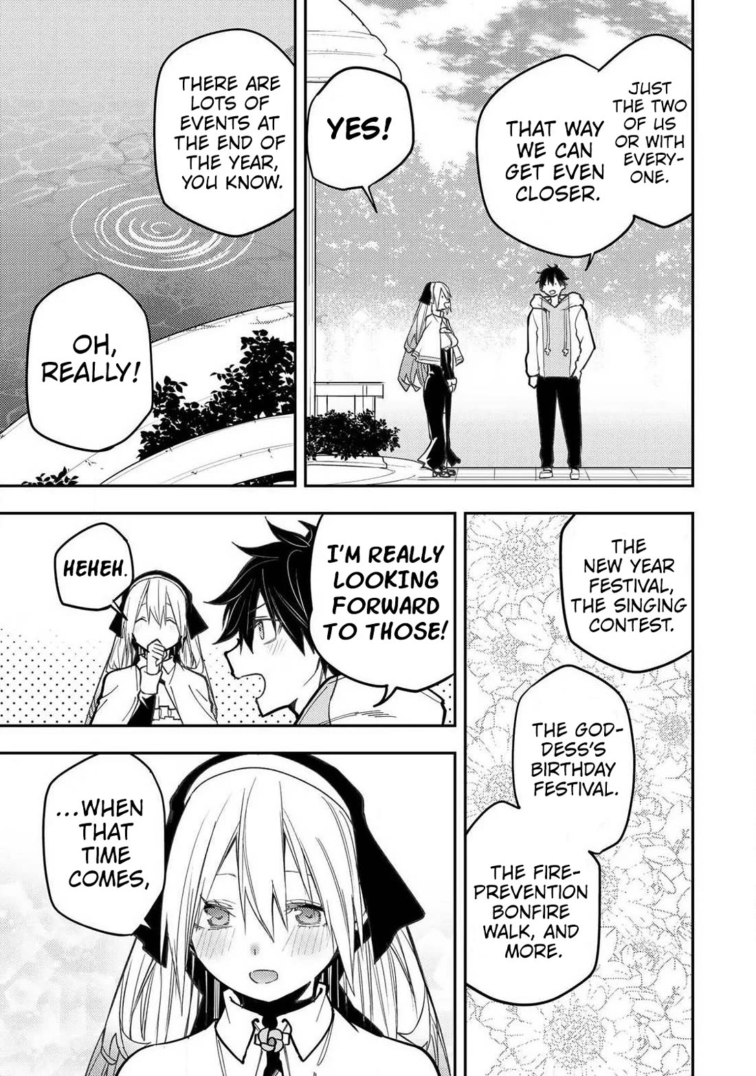 Doing Secret Things with the Holy Maidens Chapter 103 page 10 - Chapter 103