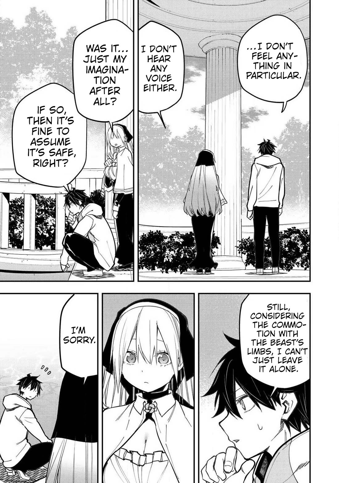 Doing Secret Things with the Holy Maidens Chapter 103 page 4 - Chapter 103