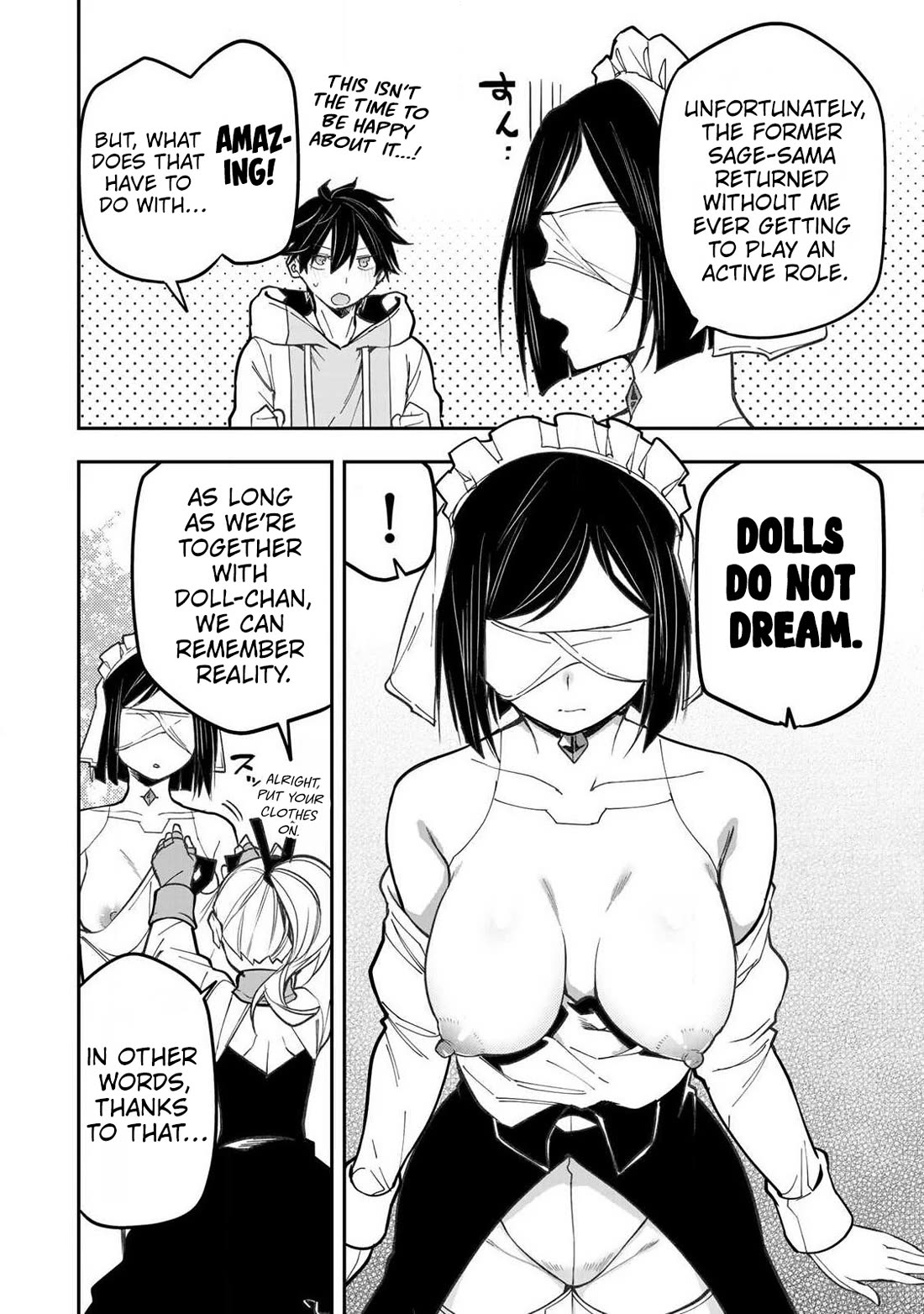 Doing Secret Things with the Holy Maidens Chapter 105 page 13 - Chapter 105