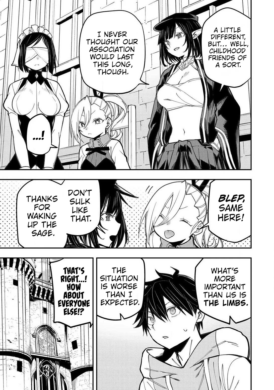 Doing Secret Things with the Holy Maidens Chapter 105 page 6 - Chapter 105