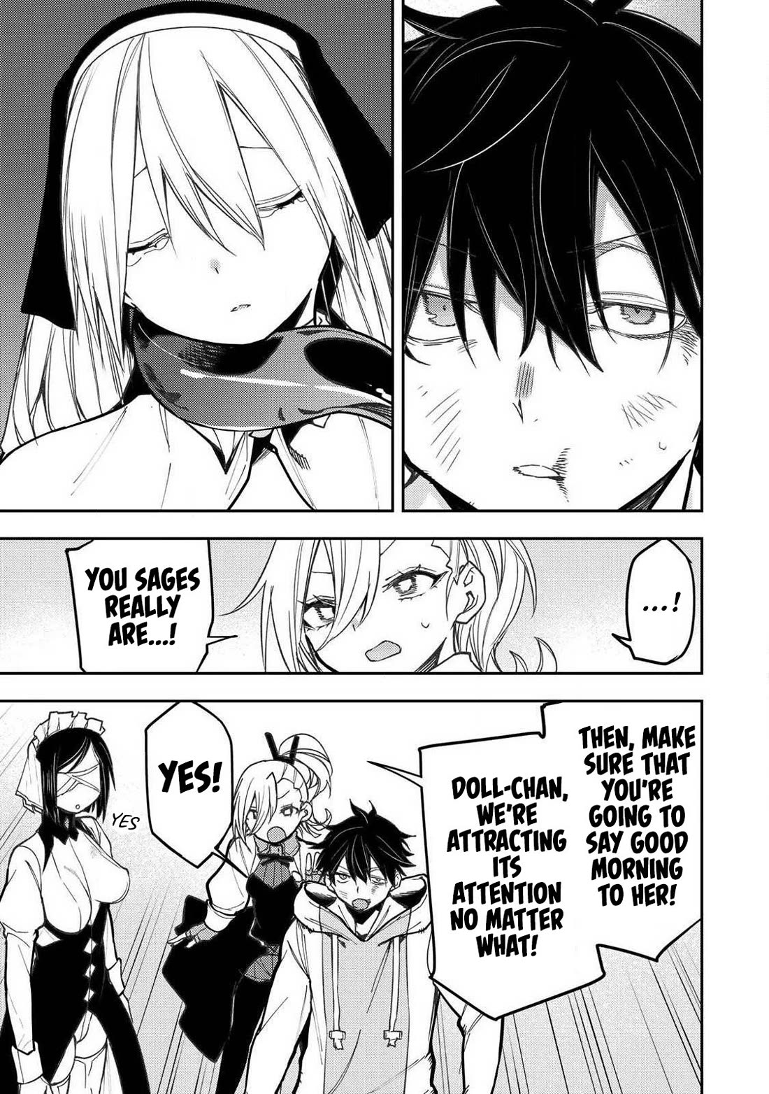 Doing Secret Things with the Holy Maidens Chapter 108 page 14 - Chapter 108