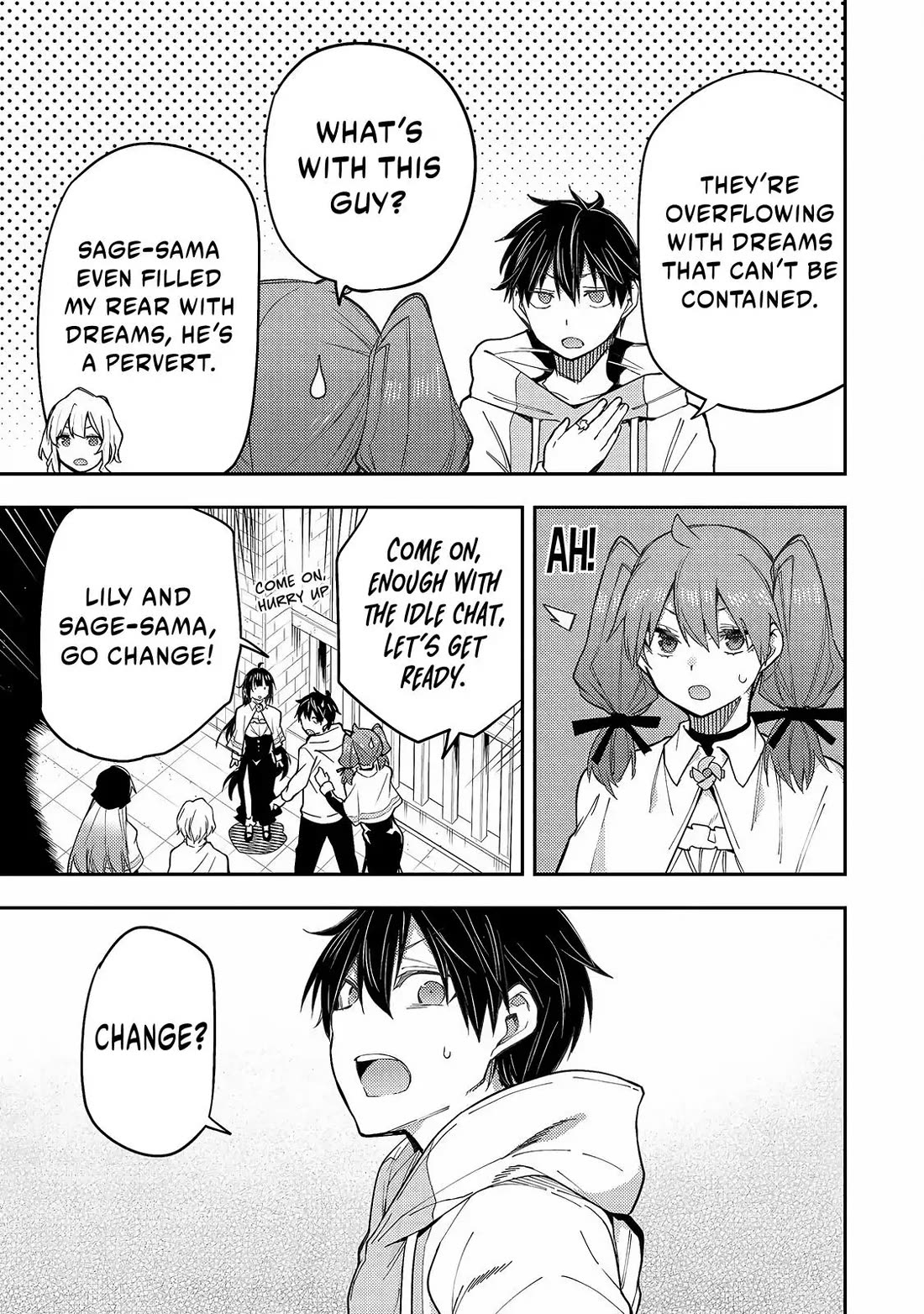 Doing Secret Things with the Holy Maidens Chapter 11 page 10 - Chapter 11