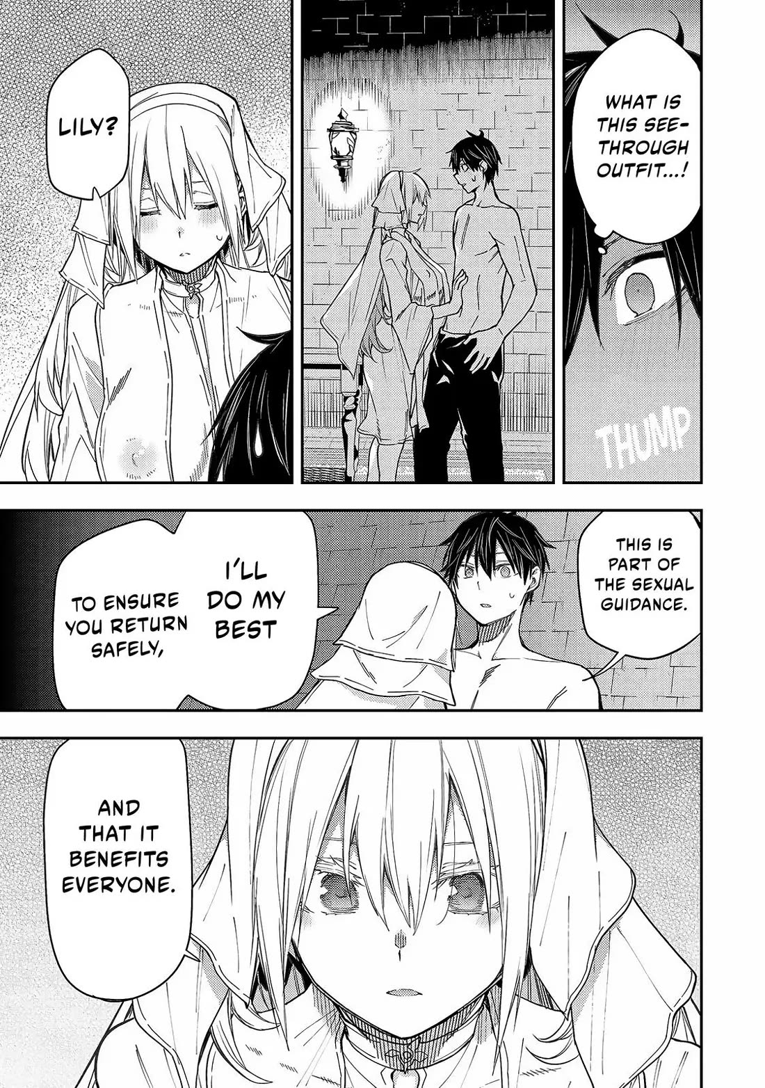 Doing Secret Things with the Holy Maidens Chapter 11 page 14 - Chapter 11