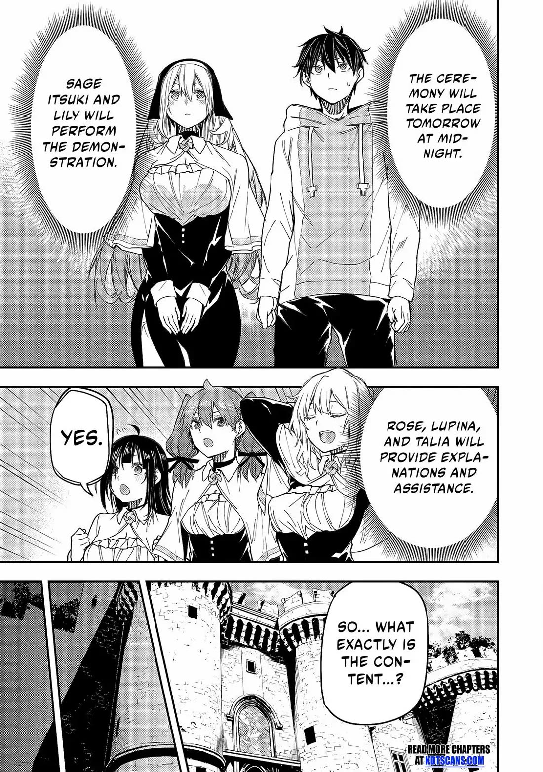 Doing Secret Things with the Holy Maidens Chapter 11 page 6 - Chapter 11