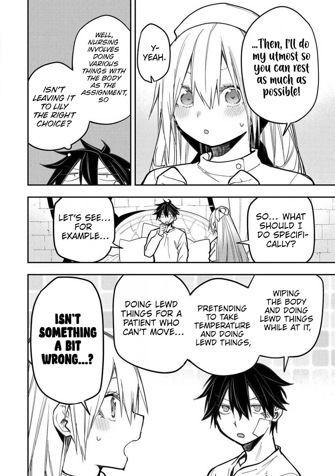 Doing Secret Things with the Holy Maidens Chapter 110 page 3 - Chapter 110