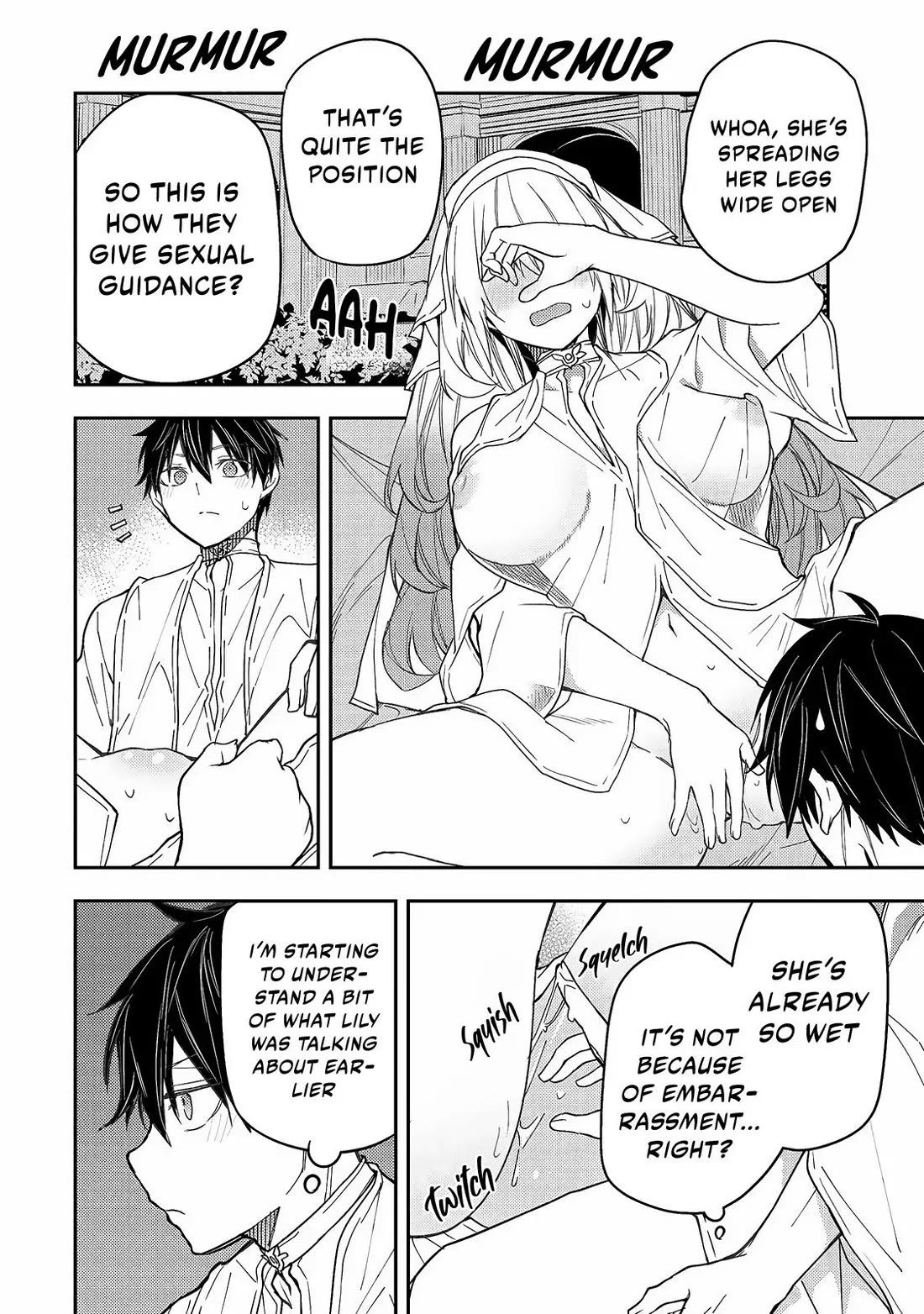 Doing Secret Things with the Holy Maidens Chapter 12 page 5 - Chapter 12