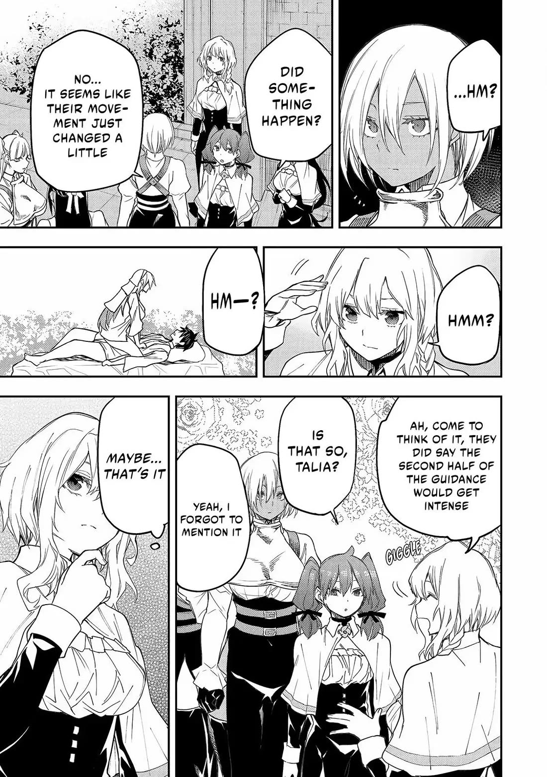 Doing Secret Things with the Holy Maidens Chapter 13 page 6 - Chapter 13