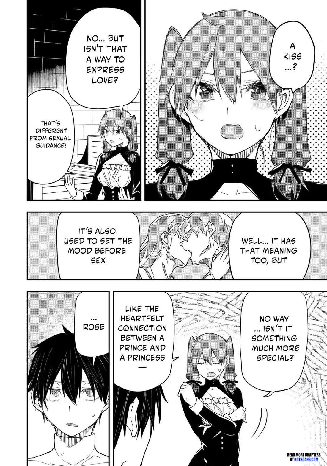 Doing Secret Things with the Holy Maidens Chapter 15 page 13 - Chapter 15
