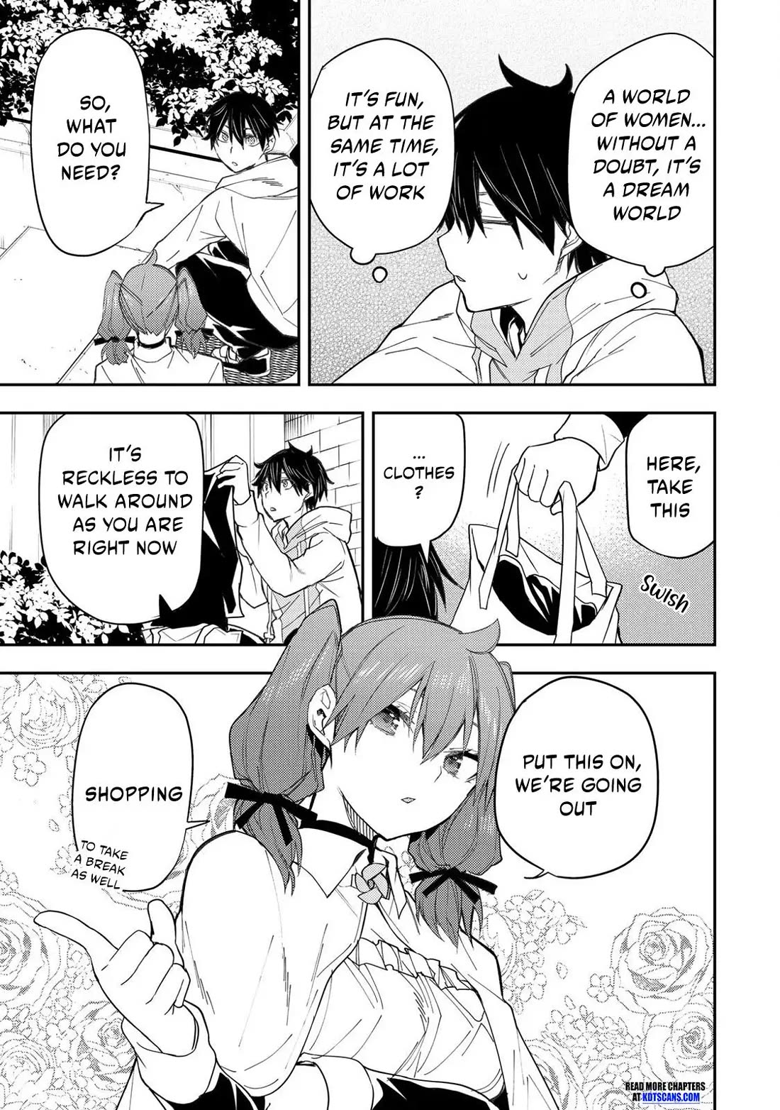 Doing Secret Things with the Holy Maidens Chapter 15 page 4 - Chapter 15