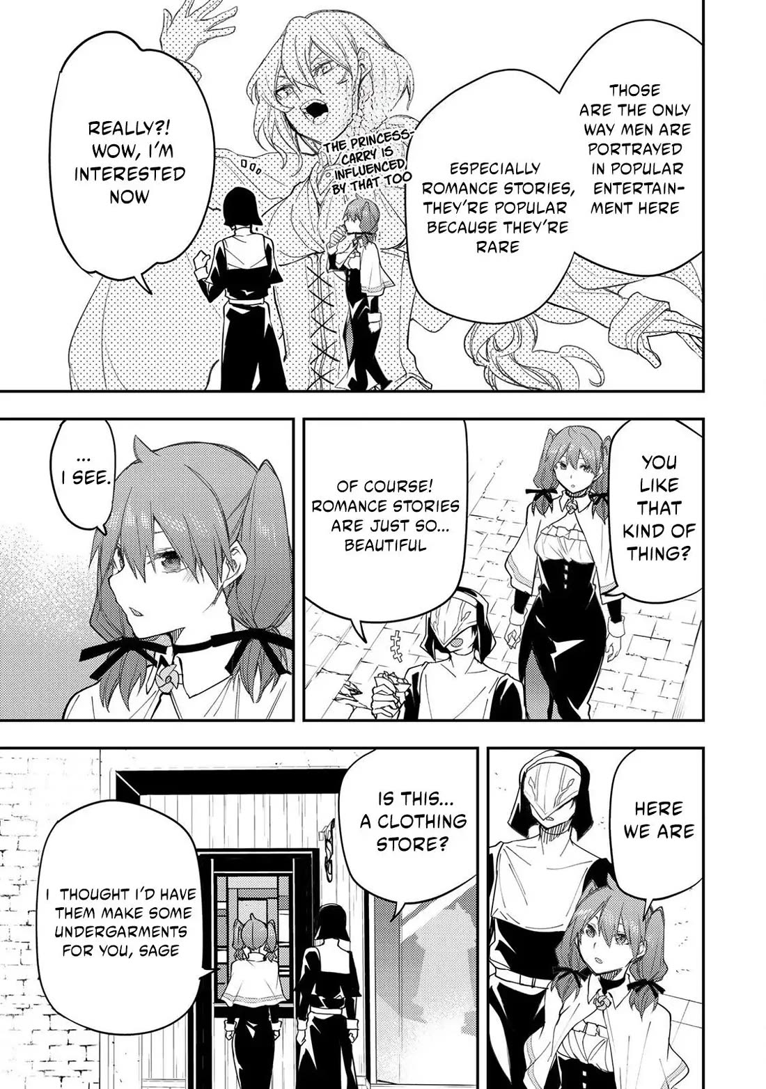 Doing Secret Things with the Holy Maidens Chapter 15 page 6 - Chapter 15